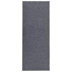 vidaXL Schmutzfangläufer Grau 100x300 cm