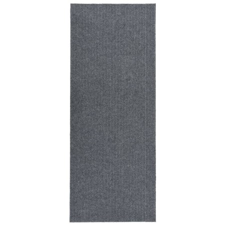 vidaXL Schmutzfangläufer Grau 100x300 cm