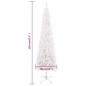 vidaXL Schlanker Weihnachtsbaum Weiß 120 cm vidaXL Schlanker Weihnachtsbaum Weiß 120 cm