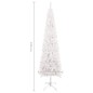 vidaXL Schlanker Weihnachtsbaum Weiß 240 cm vidaXL Schlanker Weihnachtsbaum Weiß 240 cm