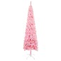 vidaXL Schlanker Weihnachtsbaum Rosa 150 cm vidaXL Schlanker Weihnachtsbaum Rosa 150 cm