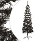 vidaXL Schlanker Weihnachtsbaum Schwarz 150 cm vidaXL Schlanker Weihnachtsbaum Schwarz 150 cm