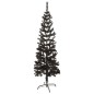vidaXL Schlanker Weihnachtsbaum Schwarz 150 cm vidaXL Schlanker Weihnachtsbaum Schwarz 150 cm