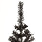 vidaXL Schlanker Weihnachtsbaum Schwarz 150 cm vidaXL Schlanker Weihnachtsbaum Schwarz 150 cm