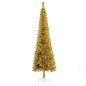 vidaXL Schlanker Weihnachtsbaum Golden 120 cm vidaXL Schlanker Weihnachtsbaum Golden 120 cm