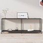 vidaXL Konsolentisch Schwarz 200x35x75,5 cm Hartglas vidaXL Konsolentisch Schwarz 200x35x75,5 cm Hartglas
