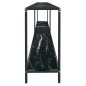 vidaXL Konsolentisch Schwarz 220x35x75,5 cm Hartglas vidaXL Konsolentisch Schwarz 220x35x75,5 cm Hartglas