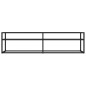 vidaXL TV-Schrank Transparent 160x40x40,5 cm Hartglas vidaXL TV-Schrank Transparent 160x40x40,5 cm Hartglas