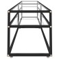 vidaXL TV-Schrank Transparent 220x40x40,5 cm Hartglas vidaXL TV-Schrank Transparent 220x40x40,5 cm Hartglas