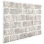 vidaXL 3D-Wandpaneele 10 Stk. Hellgrau Backstein-Optik EPS vidaXL 3D-Wandpaneele 10 Stk. Hellgrau Backstein-Optik EPS