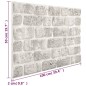 vidaXL 3D-Wandpaneele 10 Stk. Hellgrau Backstein-Optik EPS vidaXL 3D-Wandpaneele 10 Stk. Hellgrau Backstein-Optik EPS