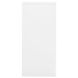 vidaXL Aktenschrank Weiß 90x46x103 cm Stahl vidaXL Aktenschrank Weiß 90x46x103 cm Stahl