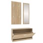 vidaXL 3-tlg. Flurmöbel-Set Sonoma-Eiche Holzwerkstoff vidaXL 3-tlg. Flurmöbel-Set Sonoma-Eiche Holzwerkstoff