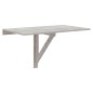 vidaXL Wand-Klapptisch Betongrau 100x60x56 cm Holzwerkstoff vidaXL Wand-Klapptisch Betongrau 100x60x56 cm Holzwerkstoff