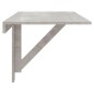 vidaXL Wand-Klapptisch Betongrau 100x60x56 cm Holzwerkstoff vidaXL Wand-Klapptisch Betongrau 100x60x56 cm Holzwerkstoff