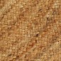 vidaXL Teppich Geflochten mit Quasten 150 cm Jute Rund vidaXL Teppich Geflochten mit Quasten 150 cm Jute Rund