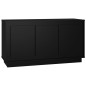 vidaXL Sideboard Schwarz 102x35x55 cm Holzwerkstoff vidaXL Sideboard Schwarz 102x35x55 cm Holzwerkstoff