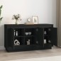vidaXL Sideboard Schwarz 102x35x55 cm Holzwerkstoff vidaXL Sideboard Schwarz 102x35x55 cm Holzwerkstoff