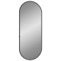 vidaXL Wandspiegel Schwarz 50x20 cm Oval vidaXL Wandspiegel Schwarz 50x20 cm Oval