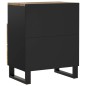 vidaXL Nachttisch 50x33x62 cm Massivholz Mango & Holzwerkstoff
