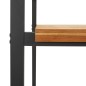vidaXL Stapelbare Gartenstühle 2 Stk. Massivholz Akazie und Metall vidaXL Stapelbare Gartenstühle 2 Stk. Massivholz Akazie und Metall