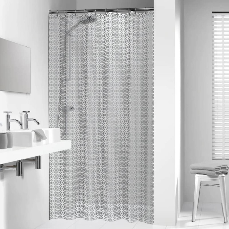 Sealskin Duschvorhang Hammam 180 cm Silber 210861318