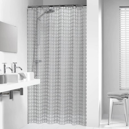 Sealskin Duschvorhang Hammam 180 cm Silber 210861318