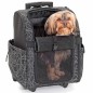 FLAMINGO Haustier-Trolley Izzie Schwarz 32x29x52 cm 31392 FLAMINGO Haustier-Trolley Izzie Schwarz 32x29x52 cm 31392