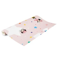 Kids at Home Tapete Rainbow Minnie Rosa
