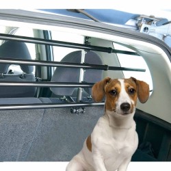 FLAMINGO Auto-Hundegitter mit 5 Stangen Walky Barrier Metall