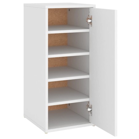 vidaXL Schuhschrank Weiß 32x35x70 cm Holzwerkstoff