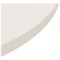 vidaXL Tischplatte Weiß Ø60x2,5 cm Massivholz Kiefer vidaXL Tischplatte Weiß Ø60x2,5 cm Massivholz Kiefer