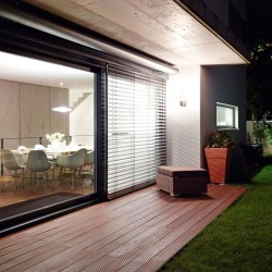 Steinel Sensor-Außenleuchte L 260 LED Silbern