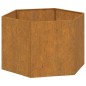 vidaXL Pflanzkübel Rostig 60x60x45 cm Cortenstahl vidaXL Pflanzkübel Rostig 60x60x45 cm Cortenstahl