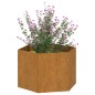 vidaXL Pflanzkübel Rostig 60x60x45 cm Cortenstahl vidaXL Pflanzkübel Rostig 60x60x45 cm Cortenstahl