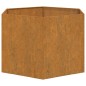 vidaXL Pflanzkübel Rostig 60x60x45 cm Cortenstahl vidaXL Pflanzkübel Rostig 60x60x45 cm Cortenstahl