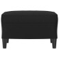 vidaXL Fußhocker Schwarz 60x50x41 cm Kunstleder vidaXL Fußhocker Schwarz 60x50x41 cm Kunstleder