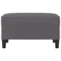 vidaXL Fußhocker Grau 70x55x41 cm Kunstleder vidaXL Fußhocker Grau 70x55x41 cm Kunstleder