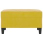 vidaXL Fußhocker Gelb 70x55x41 cm Samt