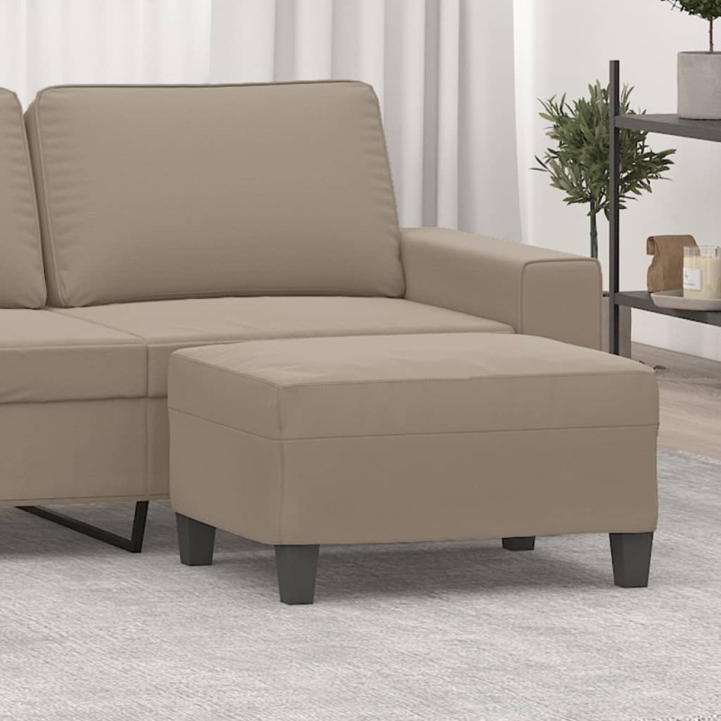 vidaXL Fußhocker Taupe 70x55x41 cm Mikrofasergewebe vidaXL Fußhocker Taupe 70x55x41 cm Mikrofasergewebe