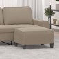 vidaXL Fußhocker Taupe 70x55x41 cm Mikrofasergewebe vidaXL Fußhocker Taupe 70x55x41 cm Mikrofasergewebe