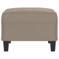 vidaXL Fußhocker Taupe 70x55x41 cm Mikrofasergewebe vidaXL Fußhocker Taupe 70x55x41 cm Mikrofasergewebe