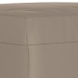 vidaXL Fußhocker Taupe 70x55x41 cm Mikrofasergewebe vidaXL Fußhocker Taupe 70x55x41 cm Mikrofasergewebe