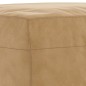 vidaXL Fußhocker Braun 60x50x41 cm Samt vidaXL Fußhocker Braun 60x50x41 cm Samt