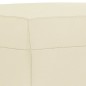 vidaXL Fußhocker Creme 70x55x41 cm Kunstleder vidaXL Fußhocker Creme 70x55x41 cm Kunstleder