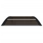 vidaXL Türvordach Schwarz 100x75 cm Polycarbonat vidaXL Türvordach Schwarz 100x75 cm Polycarbonat