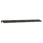 vidaXL Türvordach Schwarz 400x75 cm Polycarbonat vidaXL Türvordach Schwarz 400x75 cm Polycarbonat