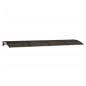 vidaXL Türvordach Schwarz 400x100 cm Polycarbonat vidaXL Türvordach Schwarz 400x100 cm Polycarbonat