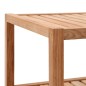 vidaXL Badezimmerregal Walnussholz Massiv 65 x 40 x 55 cm vidaXL Badezimmerregal Walnussholz Massiv 65 x 40 x 55 cm