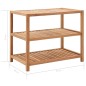 vidaXL Badezimmerregal Walnussholz Massiv 65 x 40 x 55 cm vidaXL Badezimmerregal Walnussholz Massiv 65 x 40 x 55 cm